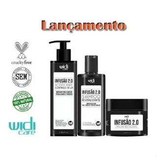 Kit Infusão 2.0 Widi Care Shampoo Máscara Acidificante
