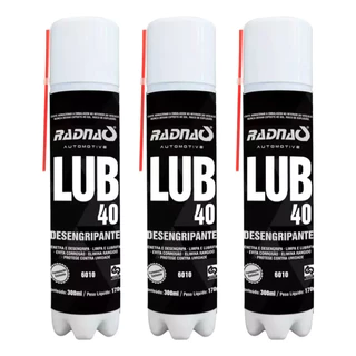 Kit 3 Desengripante Spray Radnaq 300ml Antiferrugem