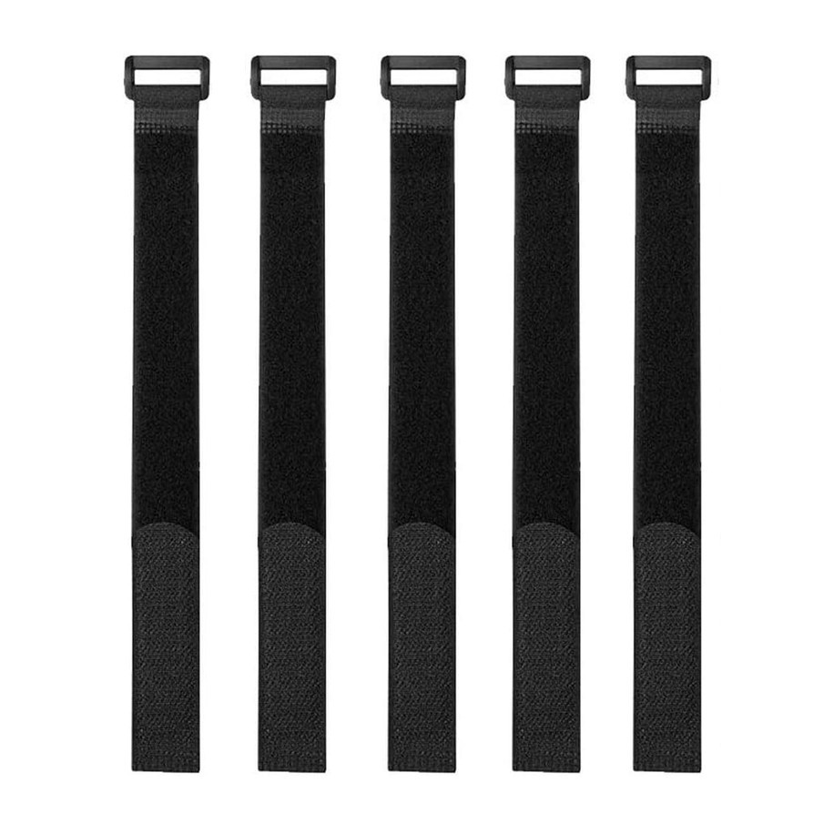 Abraçadeiras De 5 Peças De Velcro Reutilizáveis , Cintas De Cabo De Fixação Multiuso Ajustáveis Gancho E Laço De