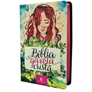 Bíblia Da Garota Cristã | Leitura Perfeita | Ntlh | Com Orações e Devocionais | Capa Tecido Aquarela em Oferta na Shopee
