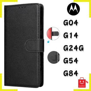 Capa Capinha Carteira Flip Cover Para Motorola G04/G14/G24/G54/G84