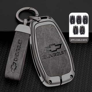 Capa De Chave De Liga De Zinco Para Carros Chevrolet Onix Equinox Orlando Cruze Spark Sonic Camaro Volt Trax Malibu Blazer Traverse Auto Acessórios