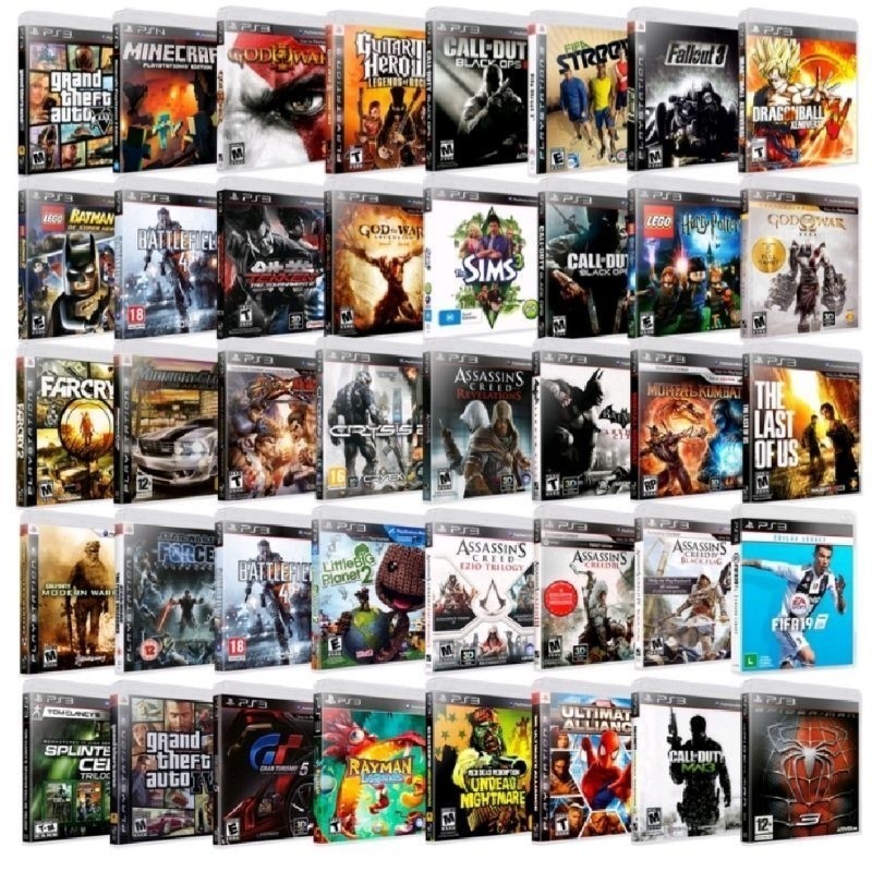 Jogos ps3 Original Midia física usados
