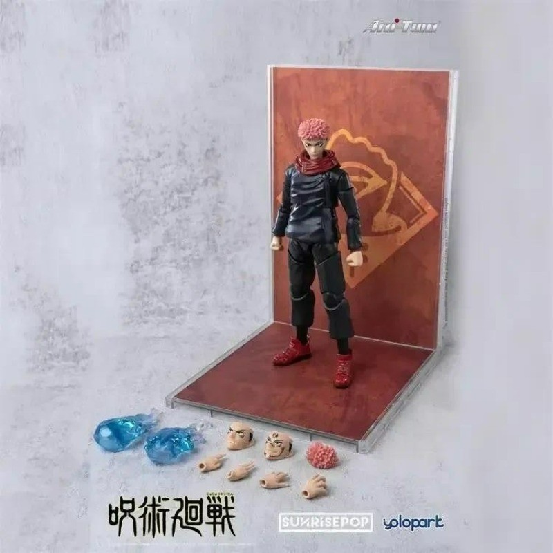 SUNRISEPOP SHF 18cm Pvc Jujutsu Kaisen Itadori Yuji Ação Anime Figura Colecionável Brinquedo Decoração Presente