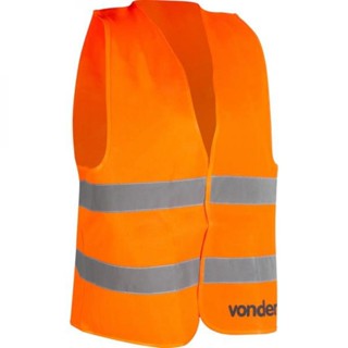 Colete refletivo tipo blusão sem bolso laranja - CV 101 - Vonder