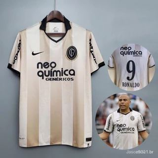 Corinthians Retro 100o Número De Futebol De Aniversário Camisa Personalizada 3JRO
