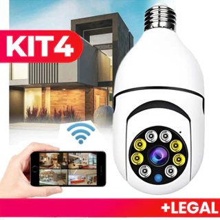 Mini Câmera IP Wifi Sem Fio Visão Noturna Microfone Alto-Falante Aplicativo De Acesso Remoto