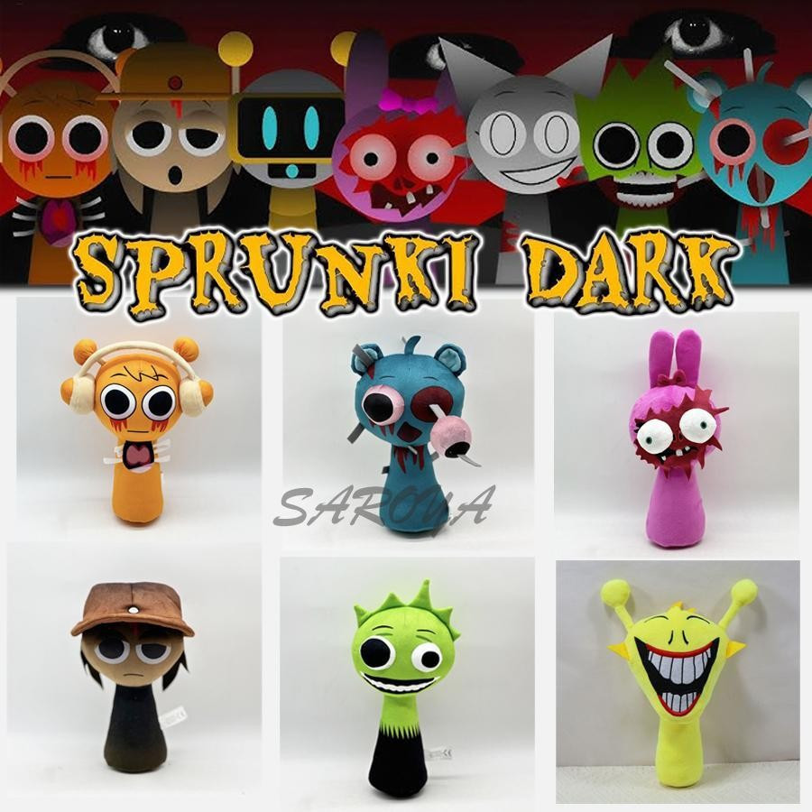 Novo Sprunki Variante Brinquedo De Pelúcia Incredibox Simon Plushie Dos ...