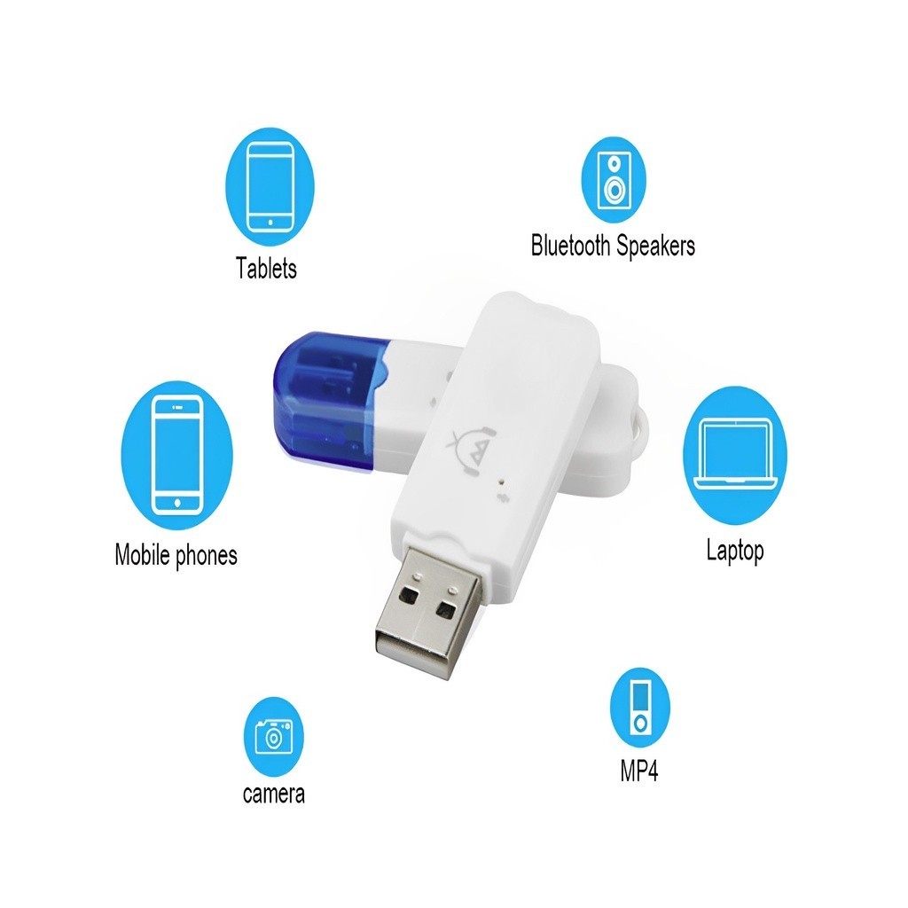 Receptor Adaptador Usb Wireless Dongle Bluetooth Para Carro