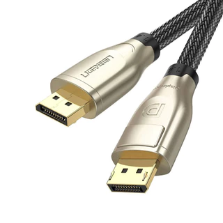 Cabo de Vídeo Ugreen DisplayPort 1.4 Macho/Macho 3 Metros Preto 
