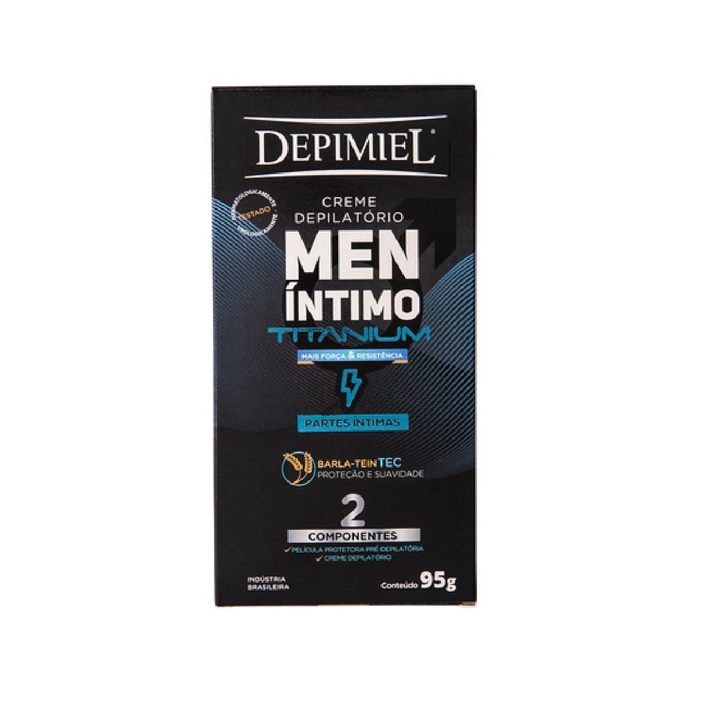 Creme Depilatório Masculino Partes Intimas Men 95g Depimiel | Shopee Brasil