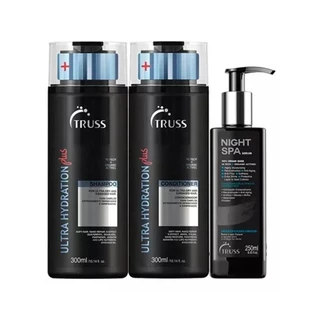 Kit Truss Ultra Hydration Plus + Night Spa (3 Produtos)