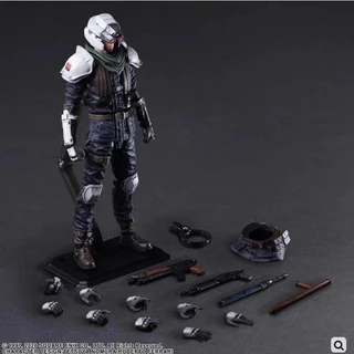 SQUARE ENIX PLAY ARTS Space Warrior Shinra Security Guard Final Fantasy VII Versão De Remake Figuras De Ação Montagemmodelo