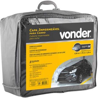 Capa impermeável para carro tamanho M - Vonder