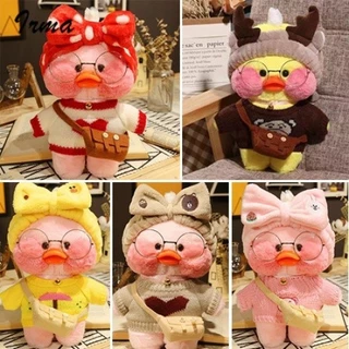 2024-30cm Plush Pato Lalafanfan Duck Soft Toy Kawaii Stuffed Paper Duck Hug Cute  Animal Plushies Toys For Kids Girls Christmas Gift