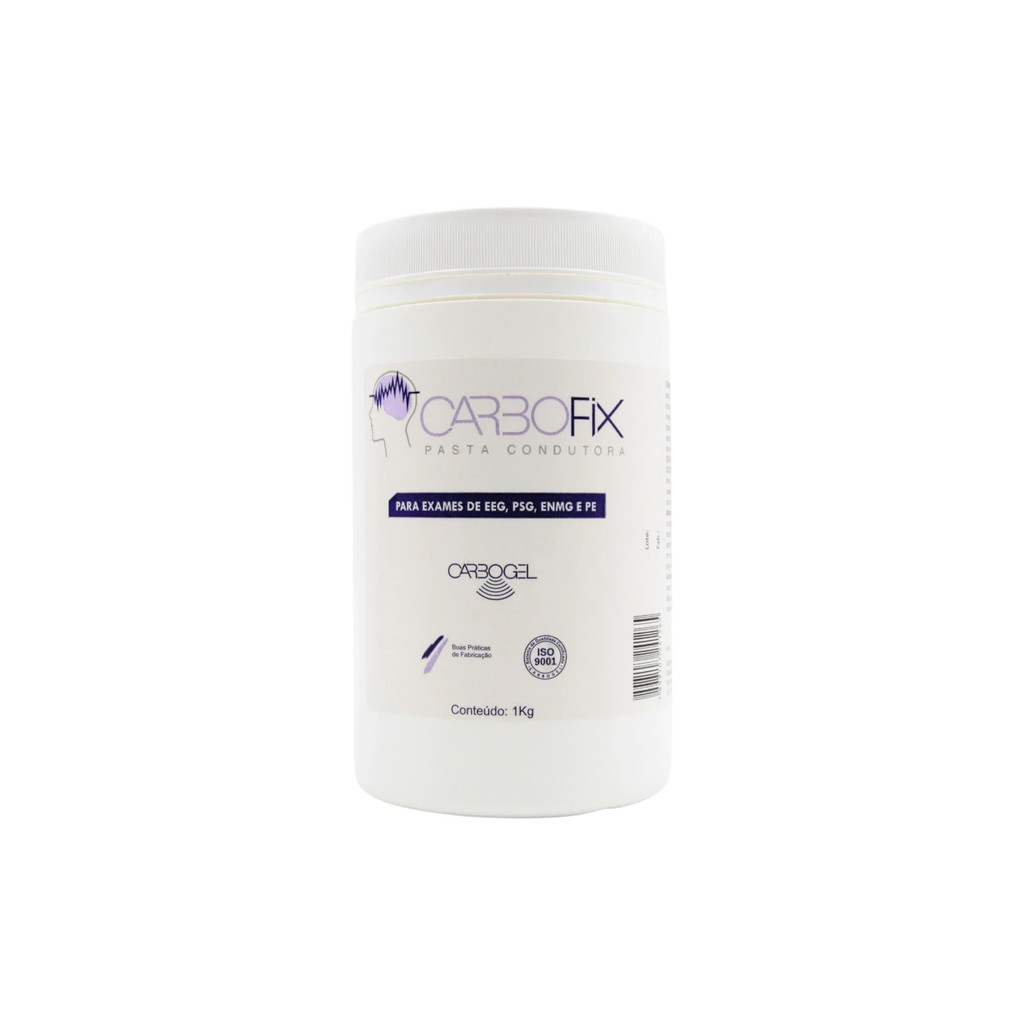Pasta Condutora Carbofix para Exames EEG, EMG, PSG | Shopee Brasil