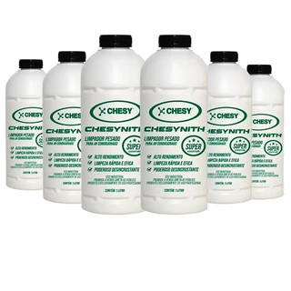 Kit 6 Limpadores Pesado Para Ar Condicionado 1 Litro Etaniz em Oferta na Shopee