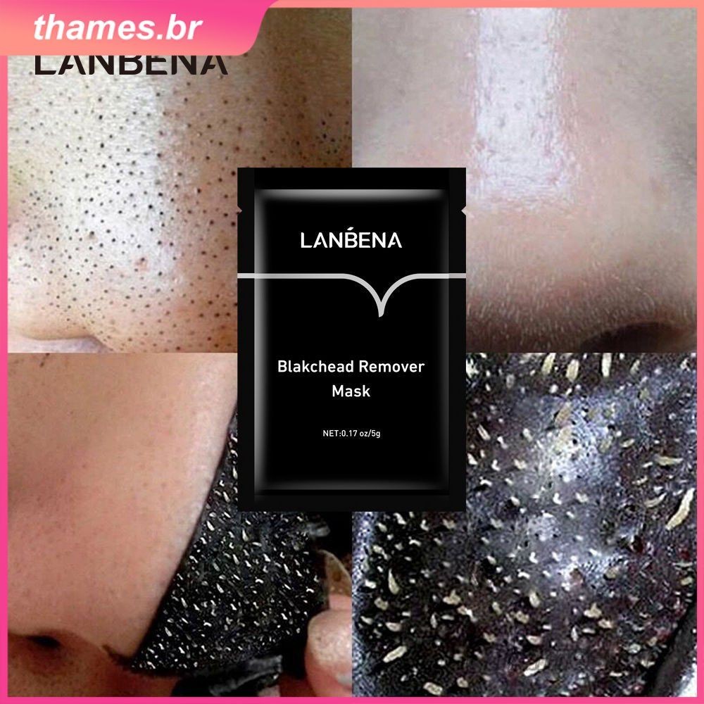 Lanbena máscara de nariz remover cravo do nariz manchas pretas encolher ...