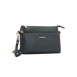Bolsa Feminina Transversal Corrente Chenson 3 divisões