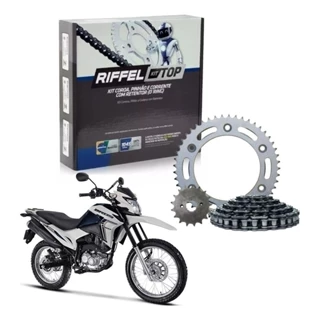Kit Relacao Bros 160 Xre 190 2015 à 2024 Original Riffel Com Retentor
