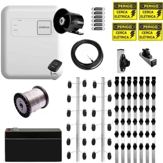 Kit Cerca Industrial Eletrica Wi-fi Elc 6012 Net 40 metros