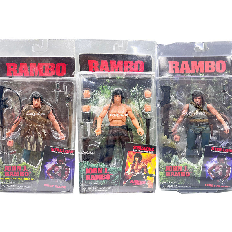 Primeiro Sangue NECA JOHN J . Bonecos Modelo De Action Figure ...