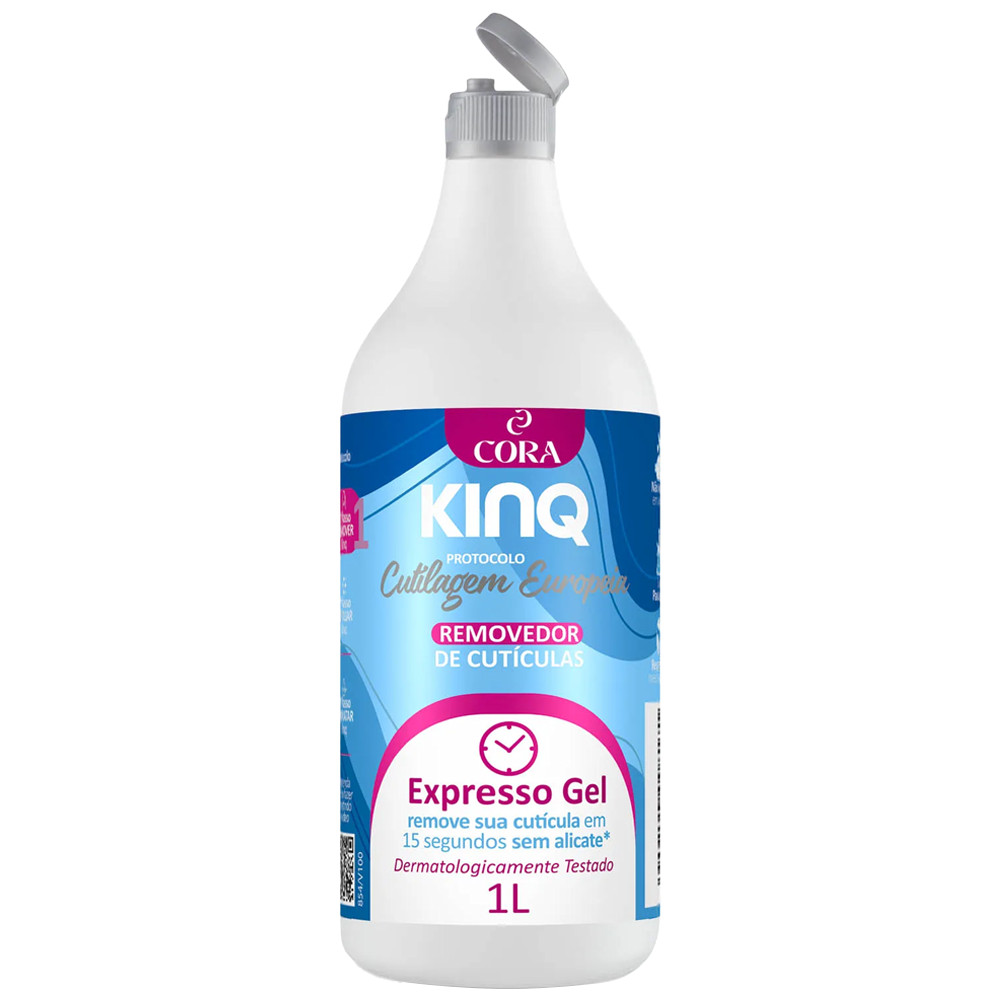 Removedor de Cutículas Kinq Cuticulagem Europeia Expresso Gel 1l Cora ...