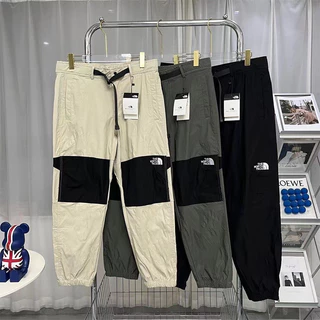 TNF Woven Sport Calças Esportivas De Exterior De Trabalho De Casal De Drawstring Pant