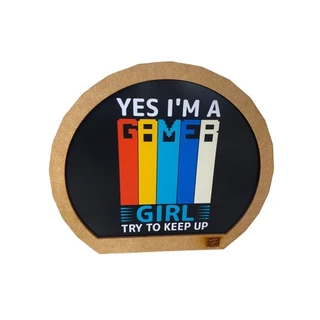Luminária De Mesa Decorativa Yes I´m A Gamer Girl Bivolt em Oferta na Shopee