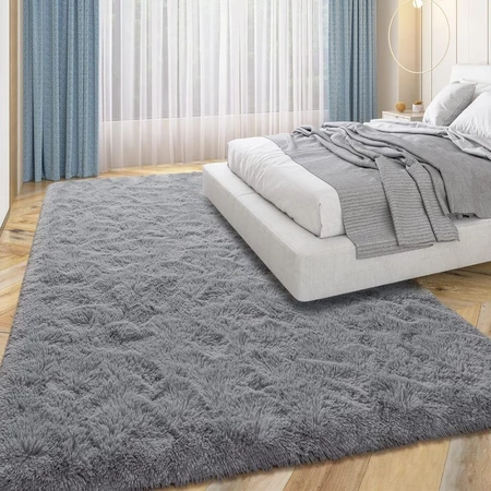 Tapete 2 00 x 2 40 Peludo Sala Quarto Luxo