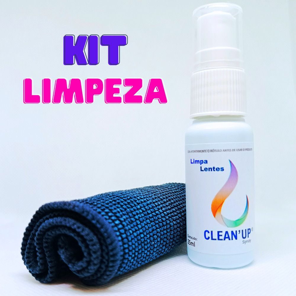 Kit 1 Limpa Lentes + 1 Lenço Microfibra Mágica Especial Tv cameras celular óculos