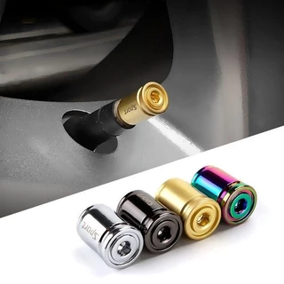 5 Pcs/Set Carro Estilo Zinco Liga De Anti-Furto Tampas De Válvulas De Pneus Para Carros Esportivos De Haste Estanques A Ar