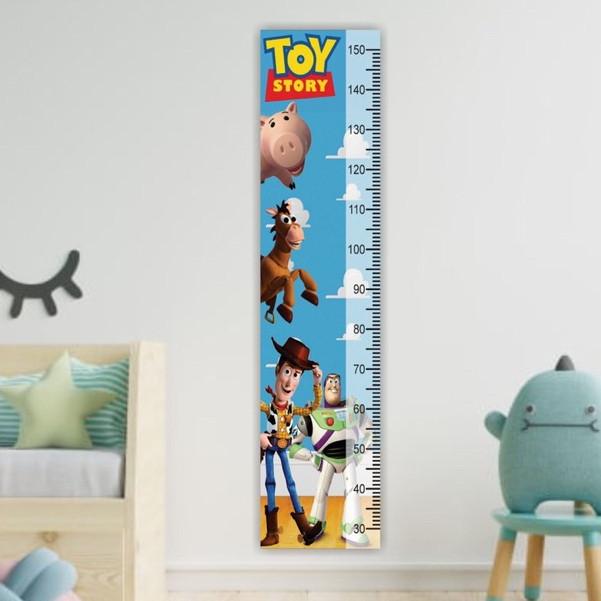 Régua de Crescimento Adesiva Infantil Toy Story