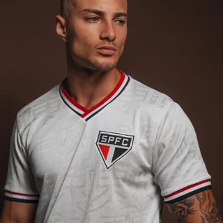 Camisa São Paulo Retrô Tokyo 1993 Branca Masculina