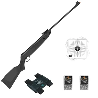 CARABINA DE PRESSÃO ROSSI SPORT 5.5MM + COMBO BÁSICO 01