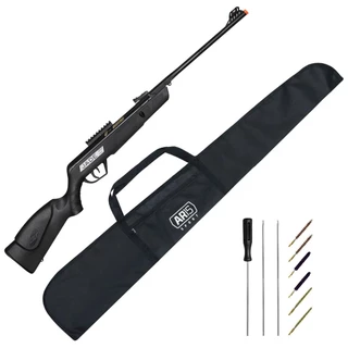 CARABINA DE PRESSÃO CBC JADE MAIS PRETA 5.5MM + TÁTICO 06