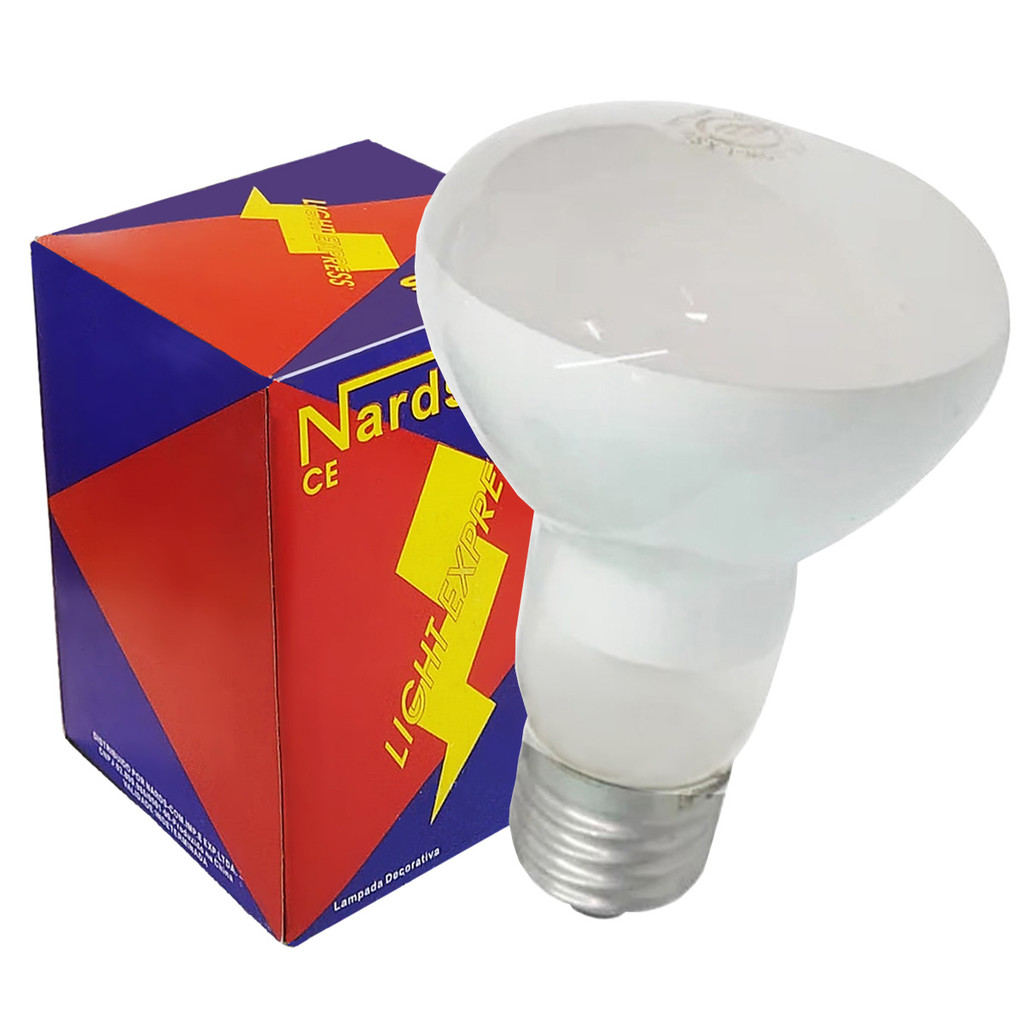 Lâmpada Refletora Incandescente R63 40w E27 127v Fosca | Shopee Brasil