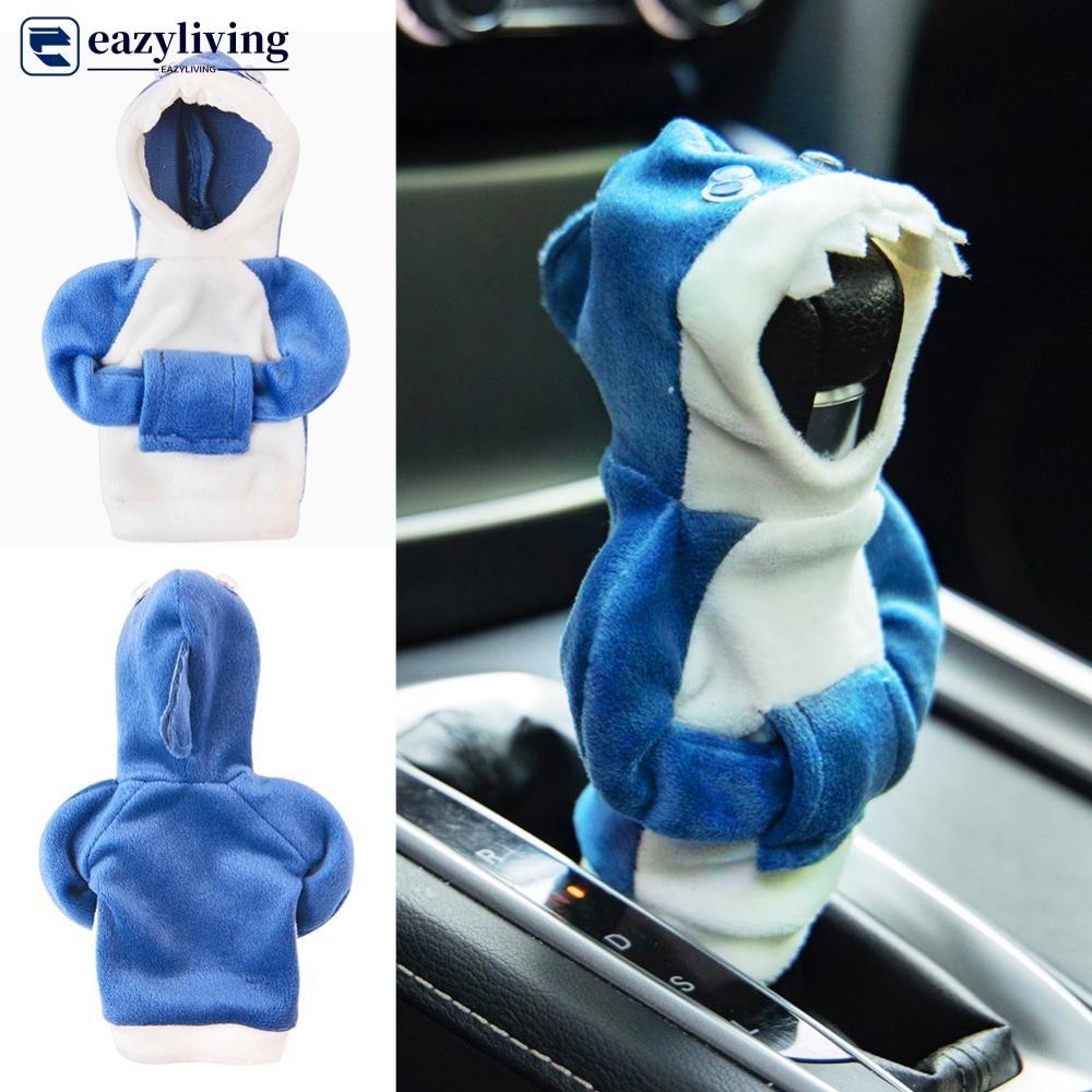 EAZYLIVING Hoodie Carro De Capuz Capa De Mudança De Marcha Moda Fofo Alavanca De Interior Do Automóvel Acessórios V6Y8