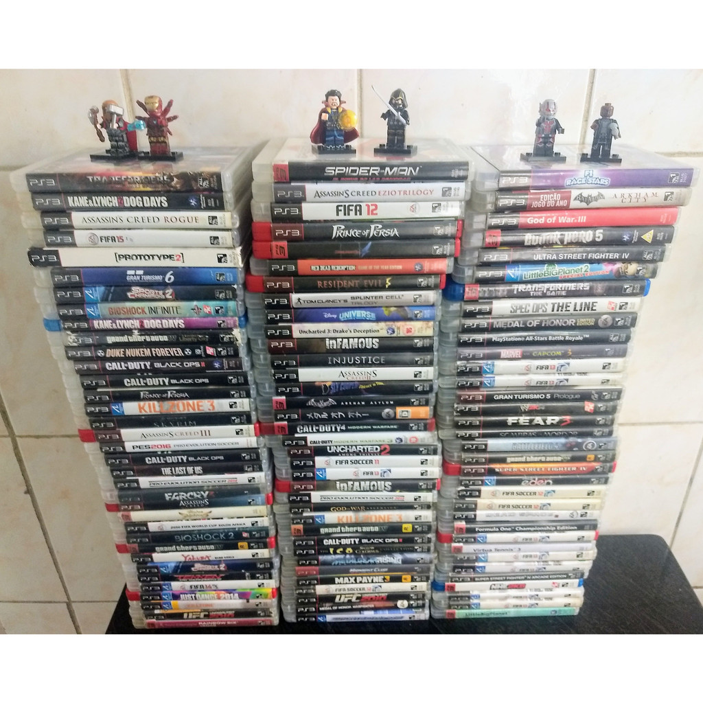 Jogos ps3 Play 3 físico