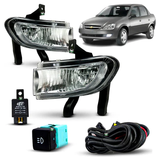 Kit Farol Aux Milha GM Classic 2011 2012 2013 2014 2015 2016