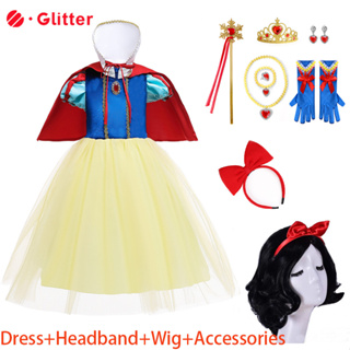 Snow White Costume with Accessories