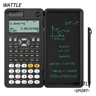 WATTLE Calculadoras Científicas De Mesa Dobrável Calculadora Matemática Com Uma De Escrita Apagável Caneta Stylus Almofada De Desenho Digital 498 Funções