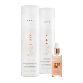 Braé Kit Oil Blend Soul Color Tratamento Trio (3 Produtos)