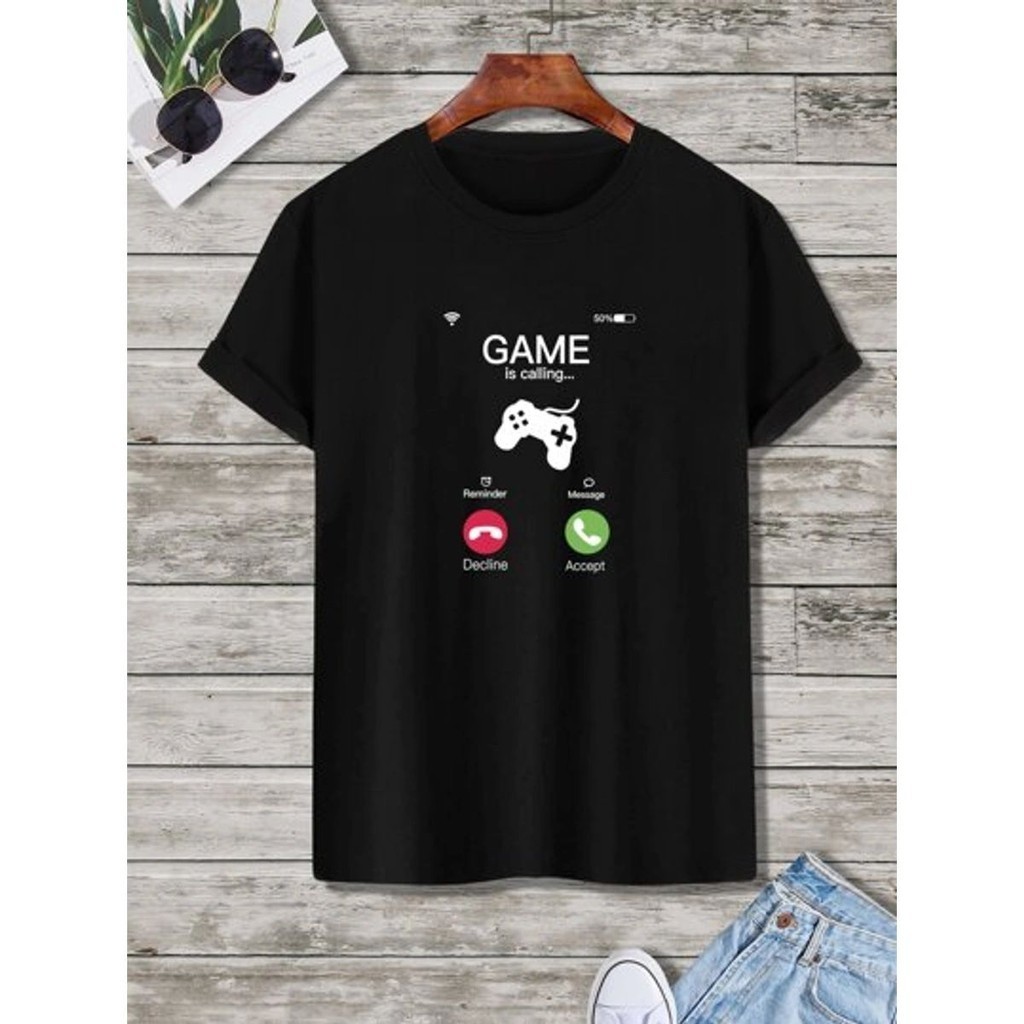 Camisa Game Is Calling | Shopee Brasil