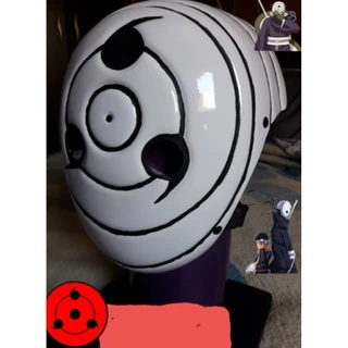 Máscara Anime Obito Fibra de Vidro