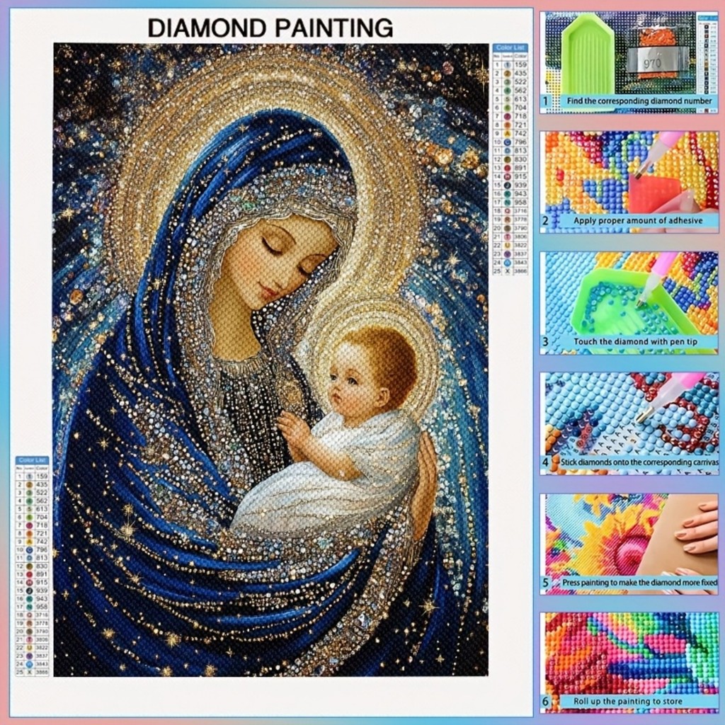 Diamond Painting Adultos ZHUMUTO Extra Grande Tamaño Kit | FindTheDeal Pintura Diamante