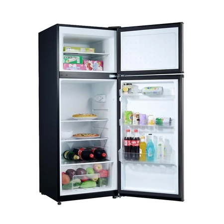 Geladeira Refrigerador HQ Defrost 230 Litros Preto/Inox HQ-230RDF 220V — foto 2 de 3