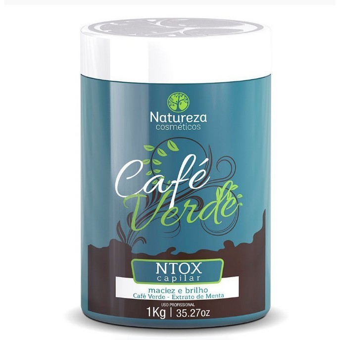 NATURIA Botox トリートメント 1000ml Ntox Café Verde Natureza Cosméticos 1kg | Shopee Brasil