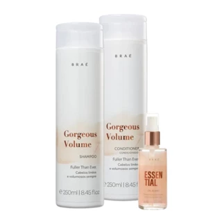 Braé Kit Oil Blend Gorgeous Volume Trio (3 Produtos)