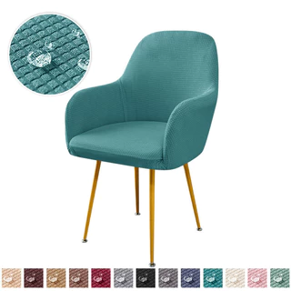 Cadeira Curva De Poltrona Alta Cobertura De À Prova D'água Sólida D'água Decorativa Banquete/Mobiliário De Camada Pó Home Décor Itens